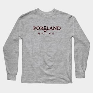 Visit Portland ME Long Sleeve T-Shirt